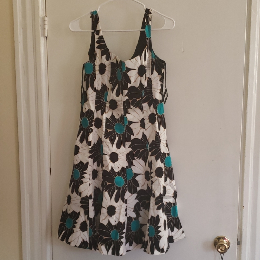 Jones Wear floral a line dress size 10